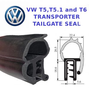 VW Transporter T5 T5.1 T6 Rear Door Seal