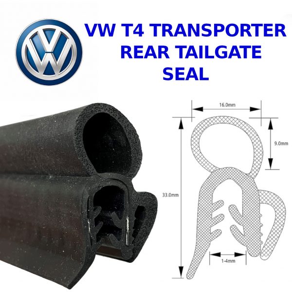 Volkswagen Transporter T4 Rear Door Seal