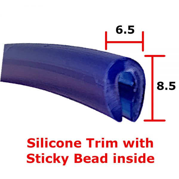 Blue Silicone Edge Protection