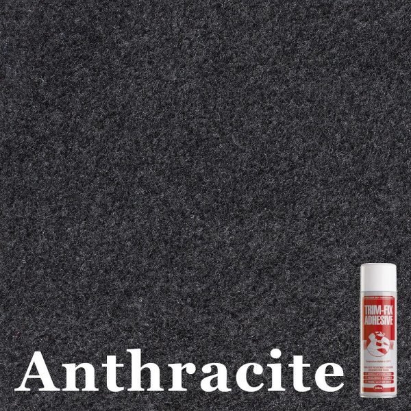 Anthracite Campervan Lining Carpet