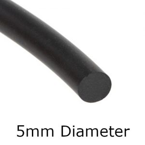 5mm Nitrile Rubber Cord