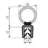 Large Rubber Car Boot Seal
