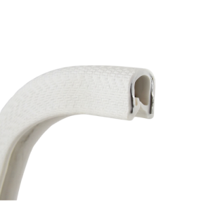 Flexible Edge Trim Finisher Strip in White