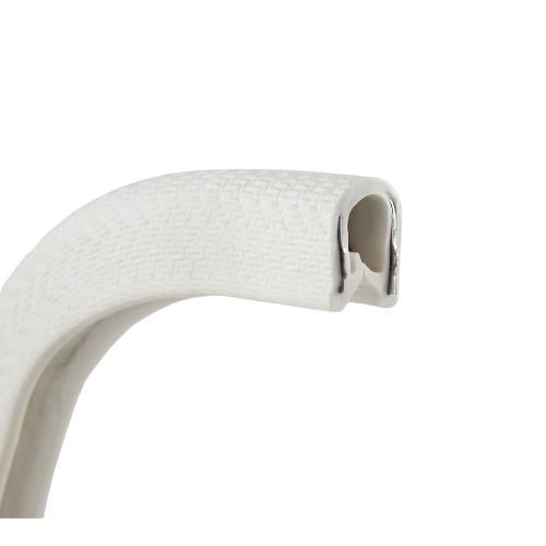 Flexible Edge Trim Finisher Strip in White