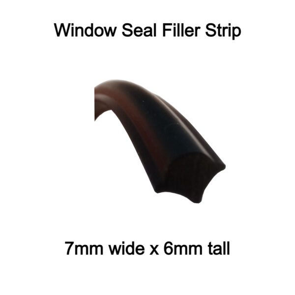 Small Rubber Filler Strip for Window Seals