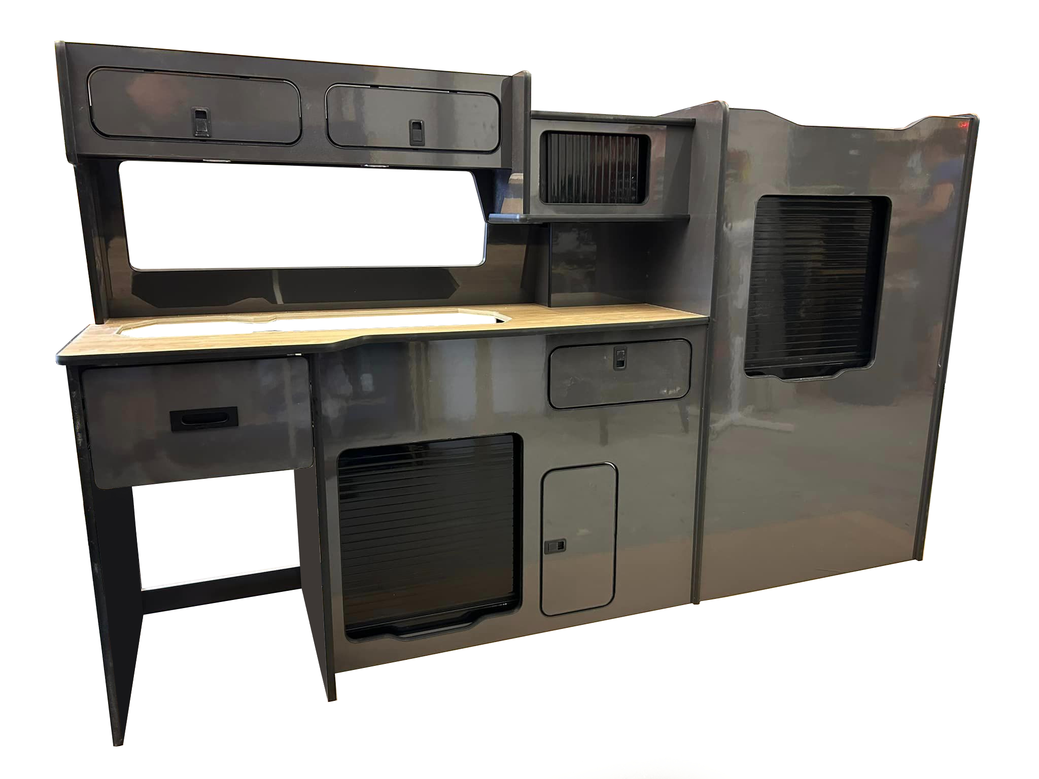 Ford Transit Custom SWB Kitchen with Top Lockers