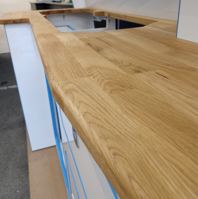 Real Solid Oak Worktop Surcharge