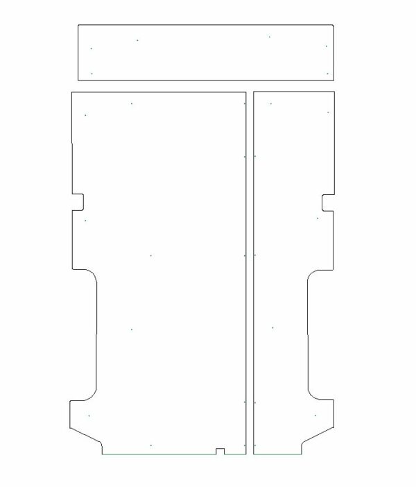 Ford Transit Custom LWB Plywood Floor