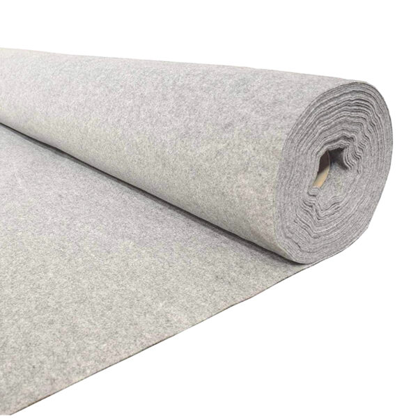 Full Roll of Silver 4 Way Stretch Van Lining Carpet