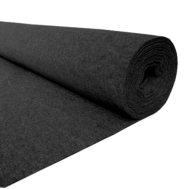 Full Roll of Anthracite 4 Way Stretch Van Lining Carpet