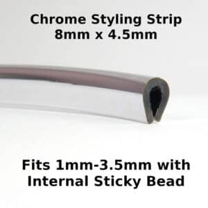Classic Mini Grille Chrome Trim