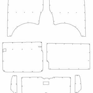 VW T5 T6 Ply Lining Panels