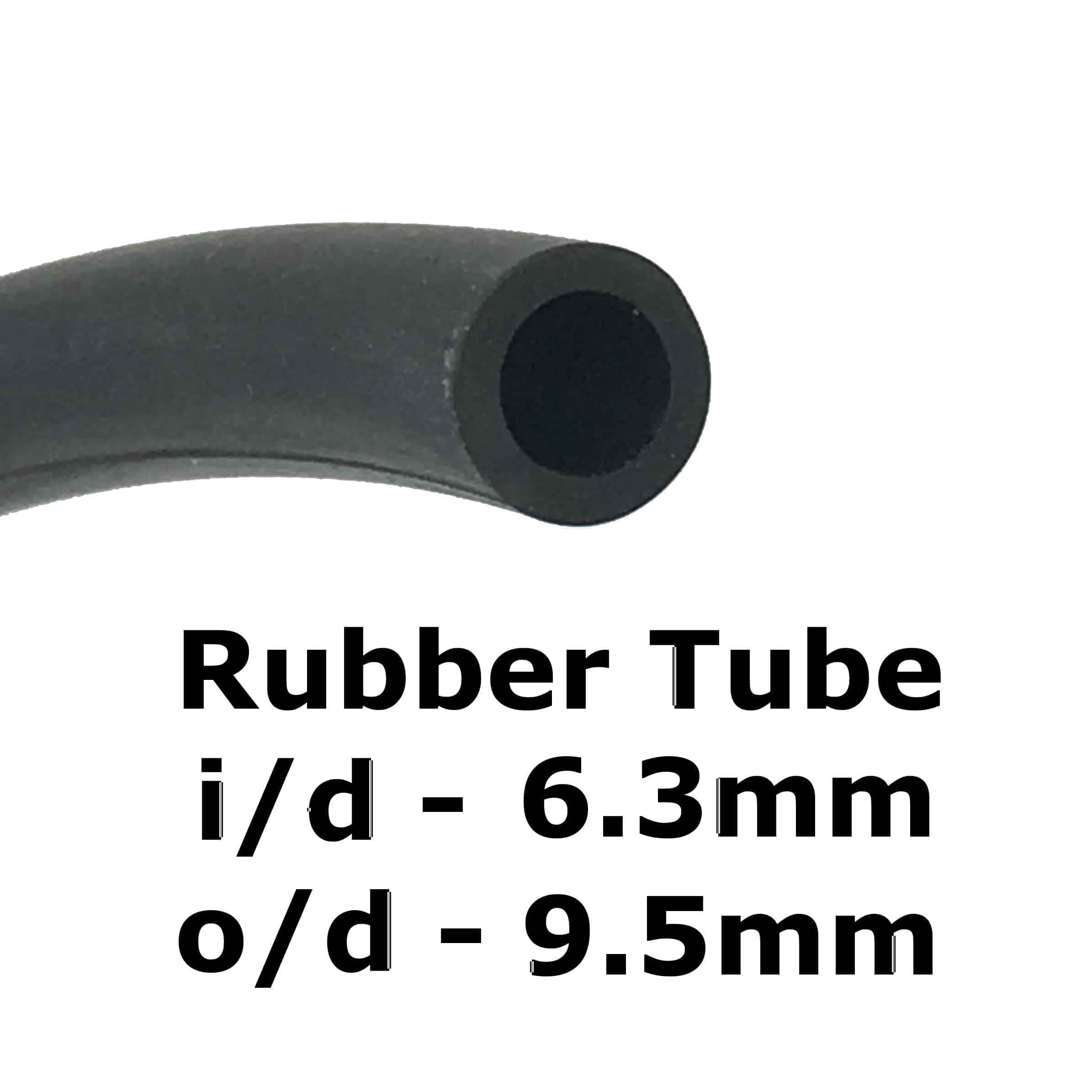6mm I.D EPDM Rubber Hose