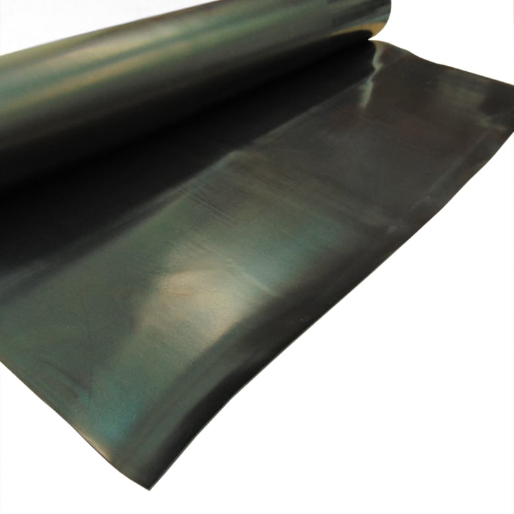 4mm Thick 1 Metre Wide Rubber Sheet