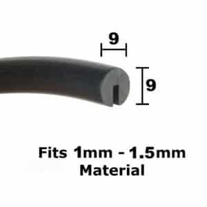 Round Rubber Edge Trim Seal