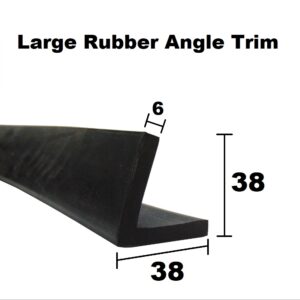 Large L Shape Rubber Angle Trim
