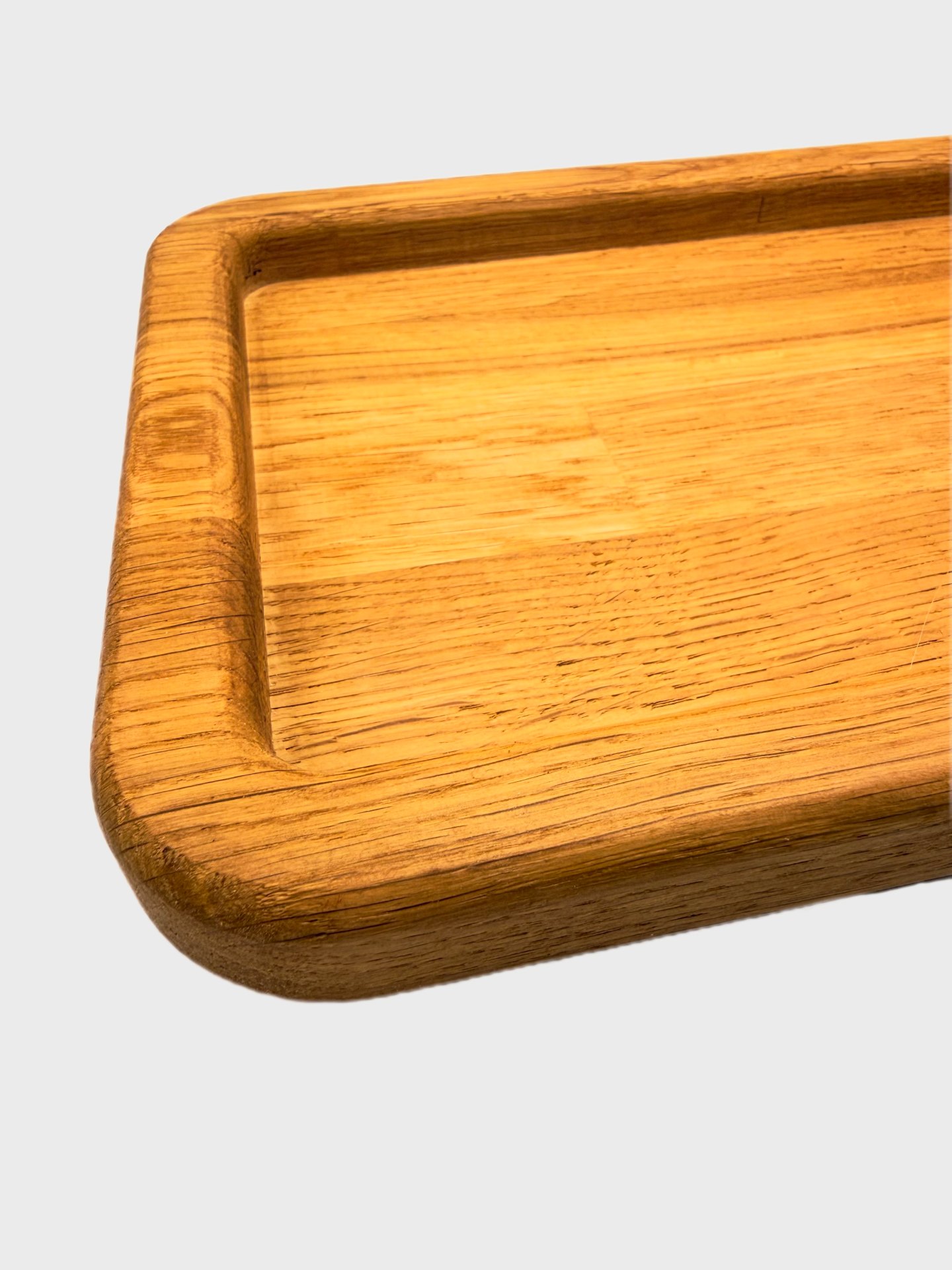Oak Trinket Tray 260mm x 190mm x 22mm - Image 2